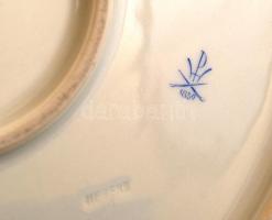 Herendi Eton mintás süteményes tál, kézzel festett, jelzett, hibátlan, d:31 cm