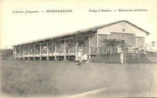 Ambre, military camp, building