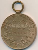 1898. "Jubileumi Emlékérem Fegyveres Erő Számára" Br kitüntetés mellszalag nélkül T:2
Hun...