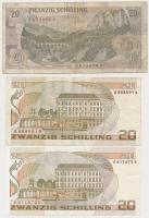 Ausztria 1967. 20Sch + 1986. 20Sch (2x) T:III
Austria 1967. 20 Schilling + 1986. 20 Schilling (2x) ...