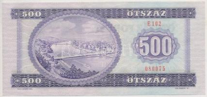 1980. 500Ft gyári papírránccal T:I-
Adamo F42