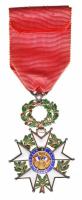 Franciaország 1870-1940. "Francia Becsületrend, Harmadik Köztársaság, Lovag fokozata" zomá...