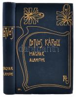 Eötvös Károly: Magyar alakok. Bp., 1904, Révai Testvérek. Kiadói, szecessziós egészvászon sorozatkötésben