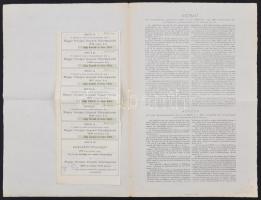 Budapest 1917. "A Magyar Országos Központi Takarékpénztár" 4 1/2%-os községi és vasúti köt...