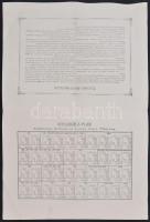 Ausztria / Bécs 1874. "Bécs város 1874. évi prémium kötvénye" kötvény 100G-ről T:II-
Aust...