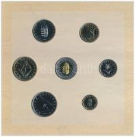 2008. 1Ft-100Ft 7klf db + Mátyás denár Ag fantáziaverete "Reneszánsz emlékév" dísztokos sz...