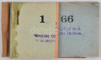 Pestszenterzsébet "Vigalmi adó" jegytömb