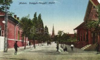 Miskolc, Diósgyőr-Vasgyár; utca (EM)