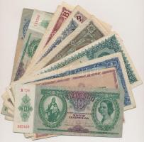 30db-os vegyes magyar pengő és adópengő bankjegy tétel T:vegyes