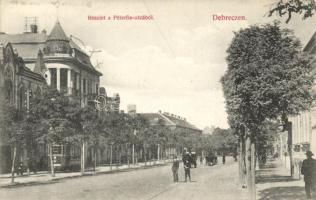 Debrecen, Péterfia utca, villamos (EK)