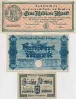 Németország / Weimari Köztársaság 1918-1923. 10db klf szükségpénz T:vegyes
Germany / Weimar Republi...