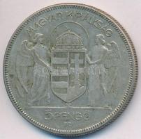 1930. 5P Ag "Horthy jobbra" T:3
Adamo P8
