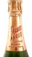 1982 Perrier jouët pezsgősüveg, kézzel festett díszítéssel, 75 cl