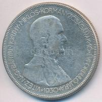 1930. 5P Ag "Horthy jobbra" T:3 Adamo P8