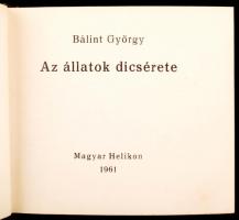 5 db minikönyv: Sz. Szigethy Vilmos: Régi szegedi kocsmák (Szeged, 1988); Kisfaludy Károly: Tollagi ...