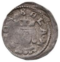 1235-1270. Denár Ag "IV. Béla" (0,48g) T:3  Hungary 1235-1270. Denar Ag "Bela IV" (0,48g) C:F  Huszár: 313., Unger I.: 235.