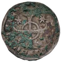 1235-1270. Denár Ag "IV. Béla" (0,57g) T:3 erős patina Hungary 1235-1270. Denar Ag "Béla IV" (0,57g) C:F strong patina Huszár:320., Unger I.: 218.