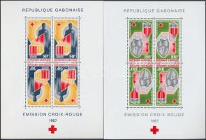 Vöröskereszt blokksor eredeti borítójában Red Cross blockset with original cover