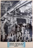 cca 1960 15 db fénykép Aradról (közterek, épületek, stb.),  feliratozva, nagyméretű bársonyborítású ...