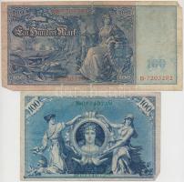 Német Birodalom 1905. 100M + 1908. 100M (2xklf) + 1910. 50M + 100M + 1914. 50M + 1915. 20M T:III,III...