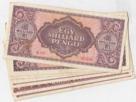 1946. 100.000.000P (17x) közte 2db sorszámkövető + 1.000.000.000P (7x) + 100.000BP (4x) T:vegyes