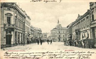 Miskolc, Széchenyi utca, Nagy Miklós üzlete  (EB)