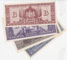 1946. 100.000BP + 1.000.000BP + 10.000.000BP + 100.000.000BP T:I-,II-