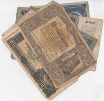 30db-os vegyes magyar korona bankjegy tétel T:vegyes
