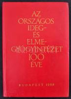 Dr.Dr. Böszörményi Zoltán(szerk.): Az Országos Ideg- és Elmegyógyintézet 100 éve. Bp., 1968. Kiadói műbőr kötés, jó állapotban.