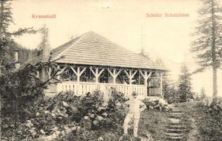 Brassó, Kronstadt, Brasov; Schuler menedékház / Schutzhaus / rest house