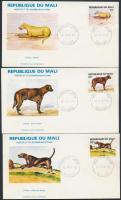 Dogs set + 5 FDC Kutya sor + 5 FDC