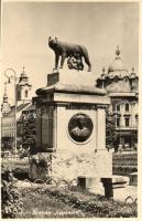 Kolozsvár, Cluj; Farkas szobor / statue