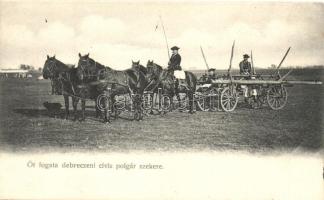 Debrecen, civis polgár ötösfogata