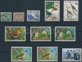 1898-1992 11 db Madár motívumú bélyeg, 1898-1992 11 Bird stamps