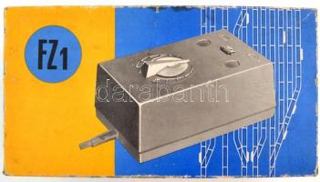 Piko transzformátor (1976), működik, eredeti dobozában, leírással, garanciajeggyel