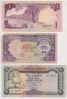 Vegyes: Kuvait 1980. (1968) 1/2D + 1980-1991. (1968) 1D + Jemeni Arab Köztársaság 1990. 20R T:III
M...