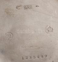 3 db ezüst (Ag.) zsebóra, jelzettek, nem működnek, hiányosak, bruttó 249 g