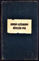 1931 Bp., A Kinsky-Széchenyi válóper könyvbe kötött iratai, Herceg Kinszky Ulrich felperes keresete gróf Széchenyi Katalin ellen a házasság semmissé nyilvánítása céljából