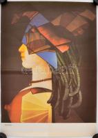 1987 3 db lengyel plakát  / 1987 3 Polish posters 40x60 cm