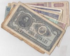 Románia 1915-1999. 30db-os vegyes bankjegy tétel T:vegyes Romania 1915-1999. 30pcs of banknotes C:mixed