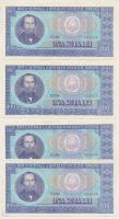 Románia 1966. 100L (9x) közte sorszámkövetők 3db és 5db, 1db közeli sorszám T:II,II-
Romania 1966. ...