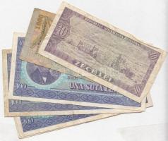 Románia 1944-2000. 30db-os vegyes bankjegy tétel, közte 1966. 10L 2db sorszámkövető T:vegyes
Romani...