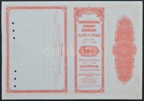 Amerikai Egyesült Államok / New York 1960. "Commercial Credit Company" 4 3/4%-kal kamatozó...