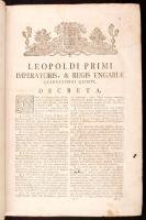 Corpus juris Hungarici seu decretum generale inclyti regni Hungariae partiumque eidem annexarum in d...