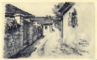 Budapest I. Tabán, Holdvilág utca s: Helbing