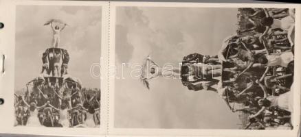 Sport a Magyar Népköztársaságban képeslapfüzet 20 db lappal / sports postcard booklet with 20 cards