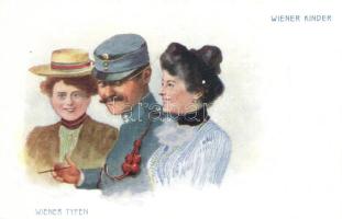 Wiener Typen - Wiener Kinder, B.K.W.I. 917-14.