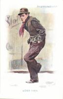 Wiener Typen - Ein Unterstandsloser, B.K.W.I. 917-9.