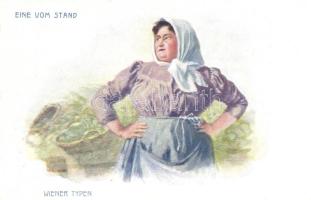 Wiener Typen - Eine vom Strand, B.K.W.I. 917-17.