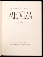Weöres Sándor: Medúza. Versek. Bp., [1943], Királyi Magyar Egyetemi Nyomda. Első kiadás! Papírkötésb...